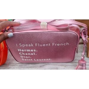 Pink Designer-Inspired Women's Bag